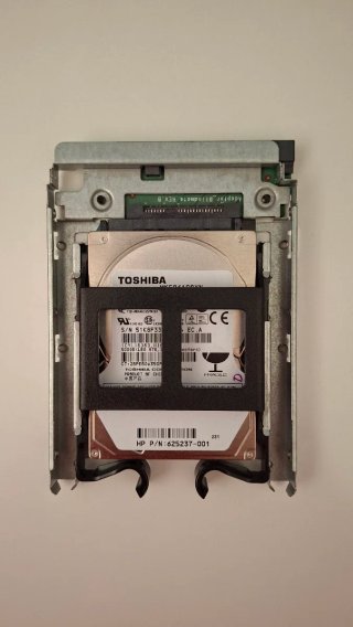 Disco Duro 2,5" Toshiba 500GB con Adaptador 3,5"