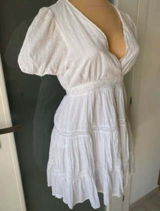 Vestito Zara bianco tg S