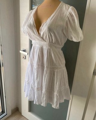 Vestito Zara bianco tg S