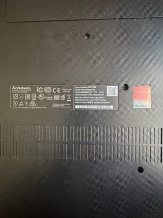 Lenovo Ideapad 100-15IBD Negro