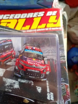 Coche Rally 1:43 Vencedores del Rally