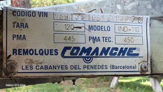 Remolque para 3 motos