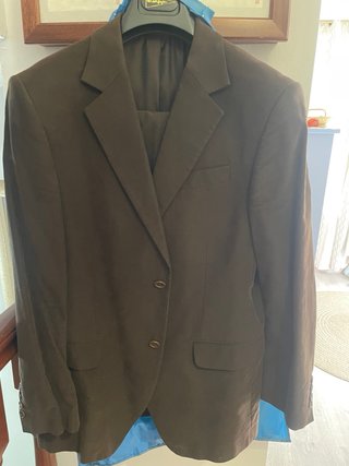 Traje de chaqueta hombre marrón