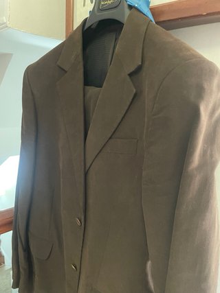 Traje de chaqueta hombre marrón