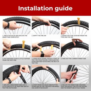 Cámaras bici 26 válvula fina pack 2 MTB carretera