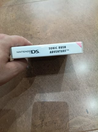 Sonic Rush Adventure Caja e Instrucciones