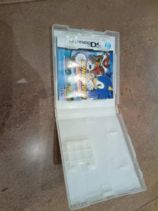 Sonic Rush Adventure Caja e Instrucciones