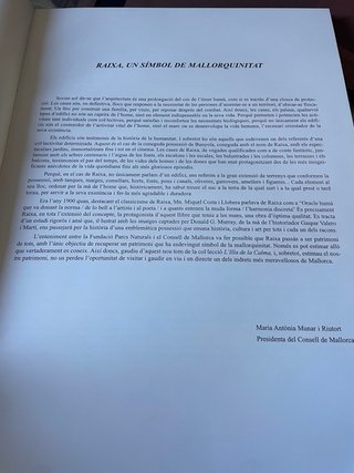 Raixa història i patrimoni