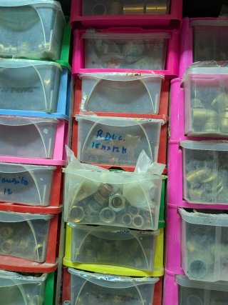 Material fontanería cobre y accesorios