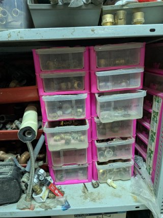 Material fontanería cobre y accesorios