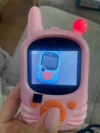 Walkie Talkie con Pantalla y Cámara
