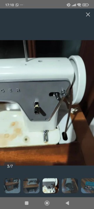 Máquina de coser Singer Años 60/70