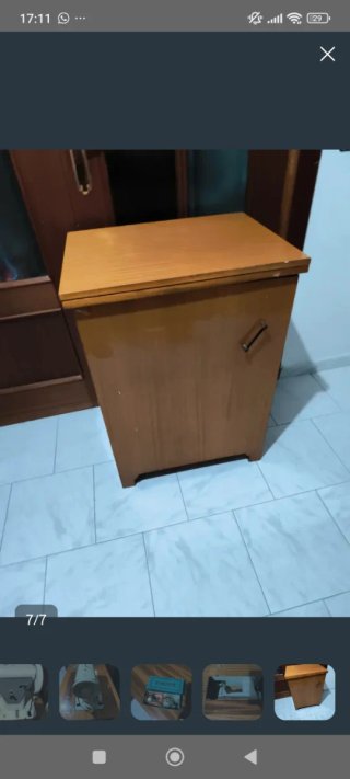 Máquina de coser Singer Años 60/70