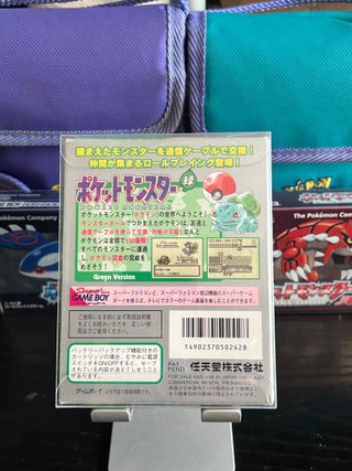 Pokémon Verde Japonés Game Boy RPG