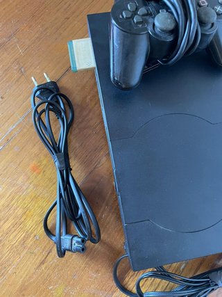 Consola PS2 Negra + Mando + Cables