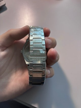 Reloj Tissot PRX Negro y Plateado