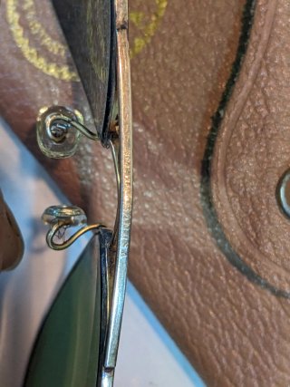 Gafas Ray-Ban Vintage Aviador Dorado