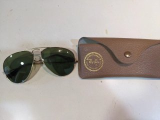 Gafas Ray-Ban Vintage Aviador Dorado