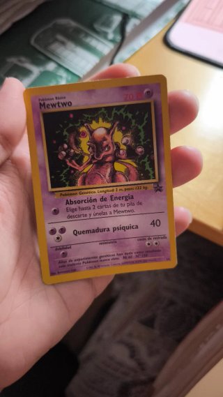 Carta Pokémon Mewtwo 1999