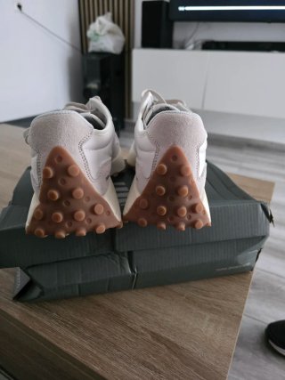 New Balance 327 Animal Print Beige