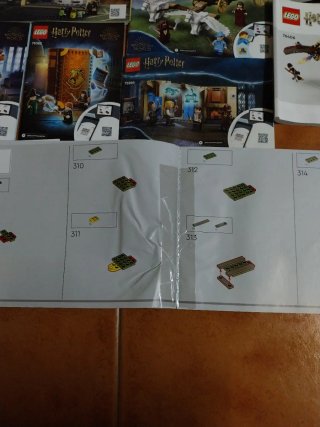 Manuais Lego Wizarding World - Lote