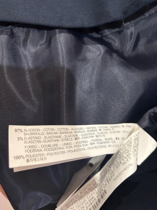Blazer Zara Azul Marino,XL