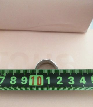 Anillo Tous Dreams Plata Ajustable. Original bolsa