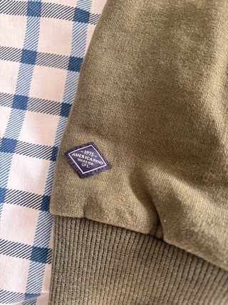 Sudadera Americanino cremallera verde hombre
