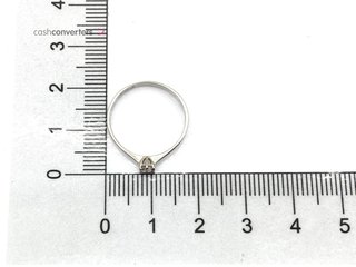 anillo oro 18k con piedra con diamante