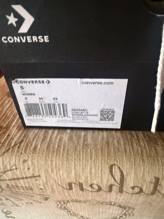 Converse Plataforma Blancas Talla 38