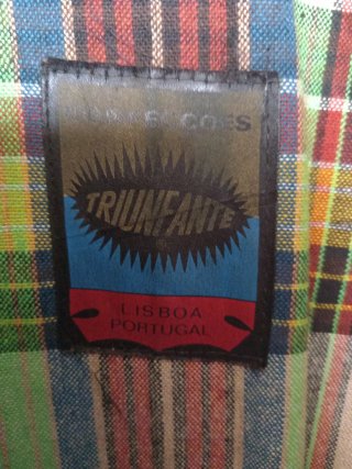 Capote Portugués Verde y Multicolor