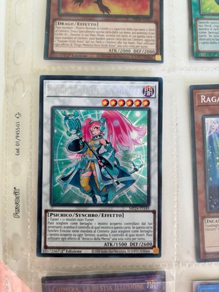 Lotto YuGiOh MP24 Ragazza Maga Nera NM