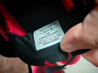 Zapatillas The North Face Negras y Rojas