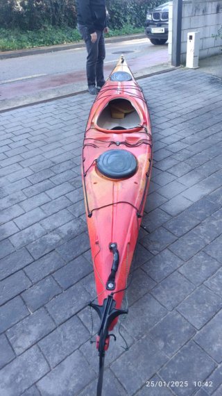 Kayak de mar Rotomod 460 con timón