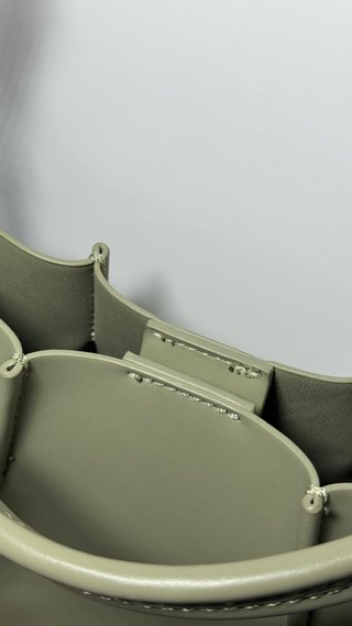 Bolso Zara verde agua