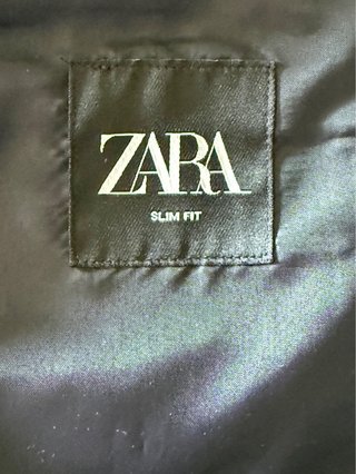 Traje Zara Slim Fit azul marino