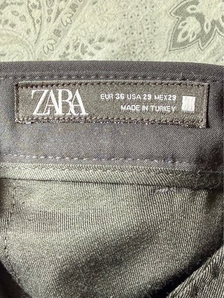 Traje Zara Slim Fit azul marino