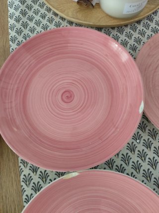 Juego de 6 platos pequeños y 6 platos hondos