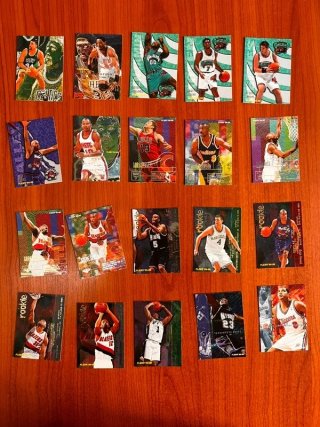 20 Carte NBA Fleer 95/96 Classic Vintage