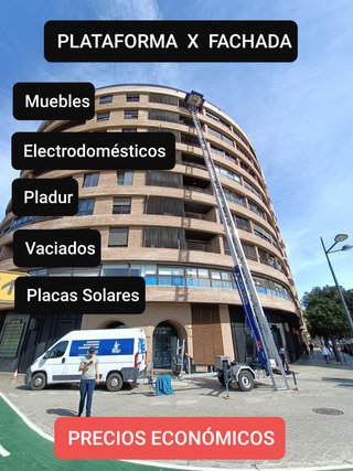 Alquiler Plataforma Elevadora Fachadas
