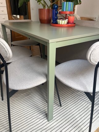 Mesa comedor verde Ikea Vihals