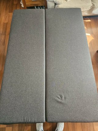 Sofá Cama ÄLVDALEN 3 Plazas Gris Oscuro