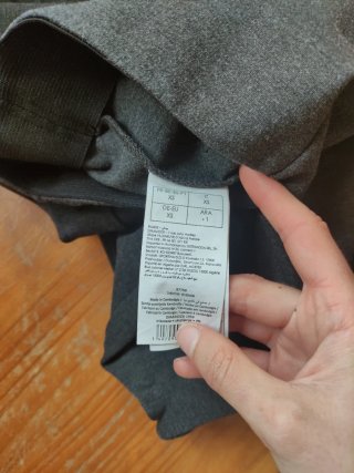Leggings grises Pimkie