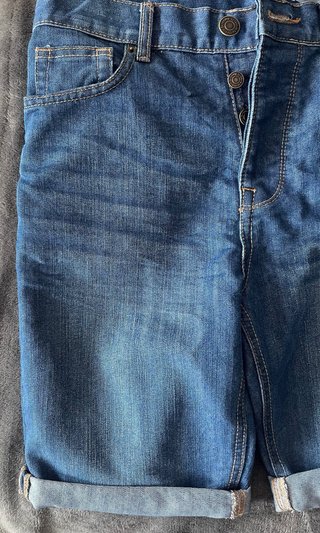 Pantalones cortos vaqueros azules