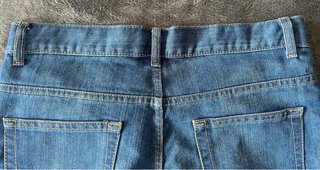 Pantalones cortos vaqueros azules