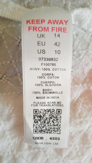 Camisola cruzada ASOS M/L/XL