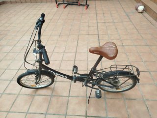 Bicicleta Plegable Moma Negra