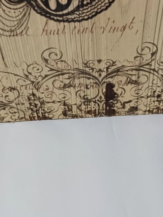 Panel Decorativo Madera Pajaritos y Jaula,
