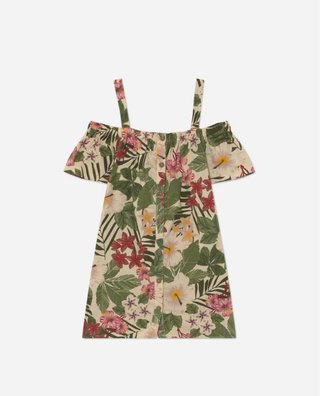 Vestido algodón Lefties mini talla s como nuevo