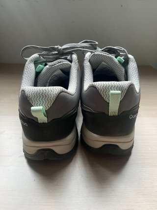 Botas Trekking Quechua Gris/Verde